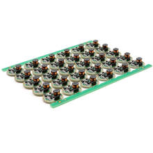 Placa de circuito lanterna 5 peças, 17mm xm-l embutido 3v-15v placa de circuito para lanterna diy 2024 - compre barato