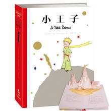 Livro de histórias the little prince 3d, livro de histórias com contos de fadas, para crianças e adultos, edição de livro de imagens 2024 - compre barato