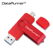 New Usb 3.0 DataRunner OTG USB Flash Drive Pen Drive for SmartPhone/Tablet/PC 32GB 64GB 128GB 256GB Pendrive USB Memory Stick 2024 - buy cheap