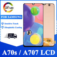 6,7 ''Оригинальный дисплей для Samsung Galaxy A70s ЖК-дисплей сенсорный экран дигитайзер в сборе для Samsung A70S A707 A707F A707FN 2024 - купить недорого