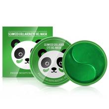 60Pcs Green Panda Seaweed Collagen Eye Patch Anti-Dark Circles Nasolabial Folds Face Mask Hydrogel Beauty Patches For Eyes Skin 2024 - buy cheap