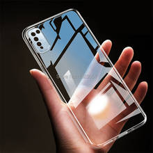 Funda para Honor 10X lite DNN-LX9, cubierta protectora de lente ultrafina, transparente, suave, TPU, a prueba de golpes, para Huawei honor 10X lite 2024 - compra barato