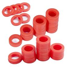 Outdoor Garden Hose Silicone Washer Gasket, 90Pcs Red O-Rings Silicone Washer Gasket Combo Pack for 3/4Inch Garden Hose and Wate 2024 - buy cheap