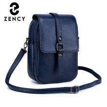 Zency Large Capacity Women's Crossbody Bag 2022 Fashion Classic Handbag Soft Cowhide Leather High Quality Female Shoulder Bag 2024 - buy cheap