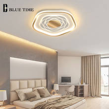 Lámpara de techo Led Simple para dormitorio, sala de estar, comedor, cocina, accesorios de iluminación de techo modernos, negro y dorado 2024 - compra barato
