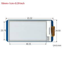 Raspberry Pi 2.13 Inch E-ink Display 250×122 Screen E-paper Hat for Raspberry 2024 - buy cheap