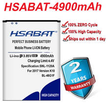 HSABAT-Batería de BL-46G1F de alta calidad, acumulador para LG K10 4900 K425 K428 K430H K20 Plus TP260, 2017 mAh 2024 - compra barato
