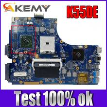 Akemy K55DE Laptop motherboard for ASUS K55DE A55DR K55DR K55D K55N K55 Test original mainboard 2024 - buy cheap