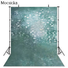 Mocsicka фон для фотосъемки с изображением белых маргариток ручной работы стильный фон для детской портретной съемки реквизит для фотостудии 2024 - купить недорого