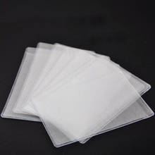 10pcs/lot ID Card Case Bus Card Cover Clear Pattern Bank Card Holder Plastic Buisness Card Holder 2024 - buy cheap