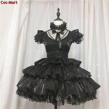 Hot Game Arknights Amiya Cosplay Costume Gorgeous Black Formal Dress Activity Party Role Play Clothing High-End Custom-Make Any 2024 - buy cheap
