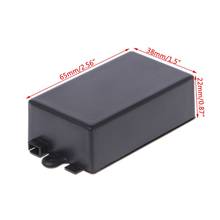 Waterproof Plastic Electronic Enclosure Project Box Black 65x38x22mm Connector 2024 - buy cheap