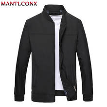 MANTLCONX Autumn Mens Jackets Casual Coats Solid Color Mens Zipper Jacket Male Jacket Men Casual Outerwear 2024 - buy cheap