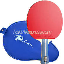 Palio raquete de tênis de mesa com 2 estrelas, com capa de esponja de borracha cj8000, original, palio de ping-pong, bastão 2024 - compre barato