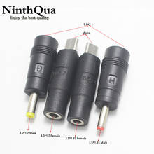 1pcs DC 5.5*2.1 Female socket jack Micro usb male connector to 3.5x1.35mm 4.0x1.7mm DC male Female plug socket jack connector 2024 - buy cheap