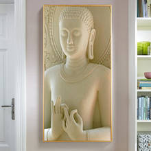 Modern Statue ZEN Canvas Painting Art Posters and Prints on Canvas Wall Art Abstract Buddha Picture for Living Room Home Decor 2024 - buy cheap