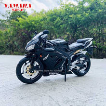 Maisto-Yamaha YZF-R1 black Factory Edition, modelo de motocicleta estática de vehículos fundidos a presión, juguete coleccionable, 1:12 2024 - compra barato