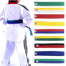 Professional Taekwondo Belt Karate Judo Double Wrap Martial Arts Stripe Sports Standard Tapes Protective Waistband 2024 - buy cheap