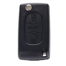 3 Buttons Auto Flip Folding Remote Entry Key Fob Case Cover Blank Blade For Citroen C4 Picasso C5 C6 Replacement Car Key Shell 2024 - buy cheap