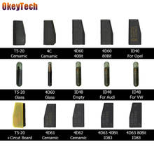 OkeyTech-Chip transponedor de llave de coche, T5-20 4C, 4D60, ID40, ID48, 4D63, 40Bit, 80Bit, ID83 2024 - compra barato