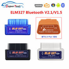OBD2 Car Diagnostic Tool Super ELM327 Bluetooth V2.1/V1.5 OBD 2 ELM 327 Bluetooth 4.0 For Android/PC OBDII Protocol Code Scanner 2024 - buy cheap