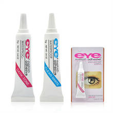 Eyelash Glue Clear-white/Dark-black Waterproof Eye Lash Glue False Eyelashes Makeup Adhesive Cosmetic Tools 2024 - buy cheap