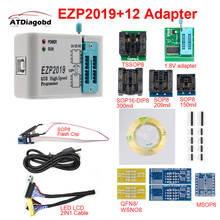 Programador USB SPI de alta velocidad EZP2019, mejor que compatible con 32M Flash 24 25 93 EEPROM 25 flash bios WIN7 y 8 EZP 201019, nuevo 2024 - compra barato