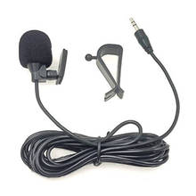 Car Audio Microphone 3.5mm Clip Jack Plug Mic Stereo Mini Wired External Microphone For Auto DVD Radio 3m  2024 - buy cheap