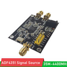 Adf4351 módulo de fonte de sinal 35mhz-4400mhz, placa de desenvolvimento, gerador de sinal rf com circuito bloqueado, para amplificador lan 2024 - compre barato