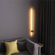 Modern Simple Geometric Lines LED Wall Lamps Nordic Living Room Background Wall Decor Wall Lights Sofa Bathroom Room Decor Lamps 2024 - buy cheap