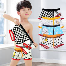 4 Pcs/lot Cartoon Car Boys Underwear Soft Breathable Shorts Panties for Big Boy Children Cotton Cute Cat Underpants 3-18Years 2024 - buy cheap