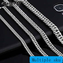 oulai777 necklace men wholesale stainless steel polishing cuban gifts for mens link chain hip hop charm long gold necklaces 2019 2024 - buy cheap