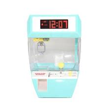 Máquina de jogos automática para crianças, despertador, operado por moeda, de garra, para pendurar bonecas, brinquedos de fliperama 2024 - compre barato