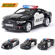 RMZ Model Car 1:36 Police Car Series Diecasts & Toy Vehicles Metal Alloy Simulation Pull Back Toys For Kids Gifts For Children 2024 - buy cheap