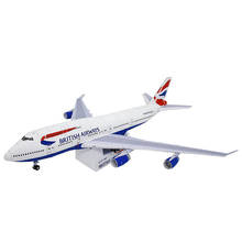 Boeing 144-Avión de aviación Civil, 1: 747, tarjeta de papel 3D, juegos de construcción, juguetes de construcción, modelo militar 2024 - compra barato
