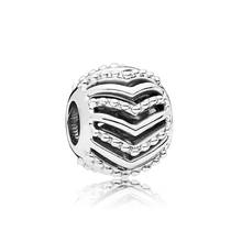 Authentic 925 Sterling Silver Bead Stylish Wish Charm Fit Fashion Women Pandora Bracelet Bangle Gift DIY Jewelry 2024 - buy cheap