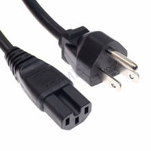 USA 3 Prong to C15 Power Cord, US NEMA 5-15P Male to IEC320 C15 Female Power Extension Cable Cord,10A 125V 2024 - buy cheap