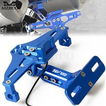 Motorcycle Adjustable License Number Plate Frame Holder Bracket FOR SUZUKI SV1000 SV 1000S SV 1000 S SV1000 S 2003 2004-2006 2024 - buy cheap