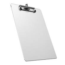 A4 Aluminum Alloy Writing Clip Board Antislip File Hardboard Paper Holder Office 2024 - buy cheap