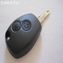 DAKATU-carcasa de llave remota, carcasa de 2/3 botones para protector antipolvo para Renault Logan Fluence Clio Vivaro Master Traffic Kangoo, NE73 2024 - compra barato