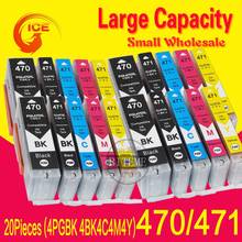 For Canon TS5040 TS6040 TS 5040 TS 6040 Ink Cartridge PIxma Printer 5 Color Compatible Cartridges PGI470 2024 - buy cheap