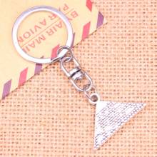 New Fashion Keychain 20*32 mm Egypt pyramid Pendants DIY Men Jewelry Car Key Chain Ring Holder Souvenir For Gift 2024 - buy cheap