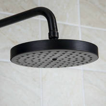 Oil Rubbed Bronze Rainfall Shower Head Bathroom Shower Faucet Black Shower head Spray Shower Arm 2024 - buy cheap