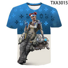 3D T-shirt Apex Legends 3D Printed T Shirt Men Women Children  Summer Short Sleeve Tops Tees Boy Girl Kids Tops Cool Tees 2024 - buy cheap