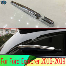 For Ford Explorer 2016 2017 2018 2019 Decorate Accessories ABS Chrome Rear Window Wiper Arm Blade Cover Trim 2024 - buy cheap