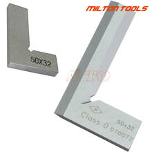 Stainless Steel Class O grade 50*32mm Bladed 90 Degree Angle Try Square Ruler Bevel  knife edge angle ruler Measuring Tool 2024 - buy cheap