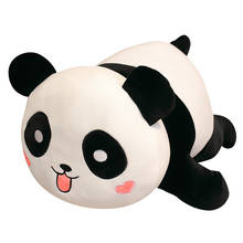 Peluche de Panda de 60/85cm para niños, sofá, dibujos animados, almohada, muñecos de bebé rellenos para niñas, regalos de cumpleaños 2024 - compra barato
