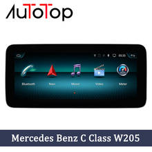 AUTOTOP Benz Android Car GPS Navigation For Mercedes Benz C GLC V Class W205 2014-2018 NTG5.0 Multimedia Car Radio DVD Stereo 2024 - buy cheap