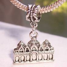 Hot !10 pcs  Alloy Venice Italy Church charm Bead fit  Charm Bracelet 30 x 22.2 mm DIY Jewelry  nm125 2024 - buy cheap