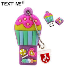 Text me pen drive usb com desenhos animados, voltagem de ar quente 4gb 8gb 16gb 32gb 64gb 2024 - compre barato